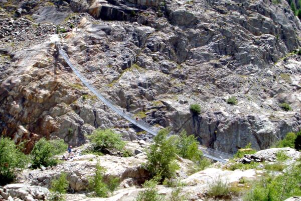 Pont suspendu «Belalp - Riederalp»