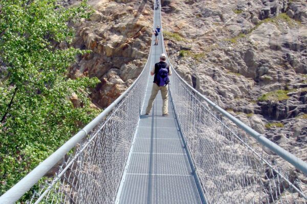 Pont suspendu «Belalp - Riederalp»