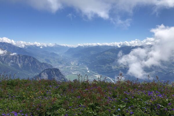Botanischer Wanderweg Ovronnaz