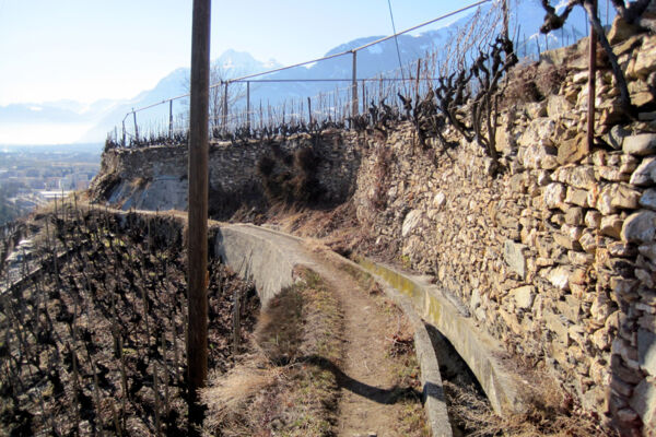 Suonen von Lentine und Mont d’Orge