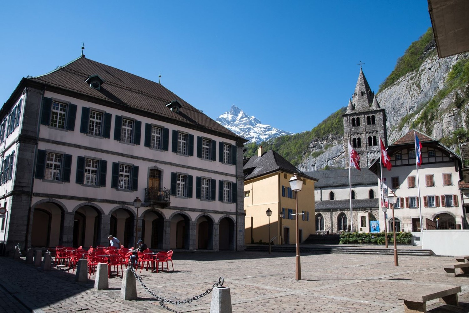 Abbaye de St-Maurice (©Tintin Photographie)