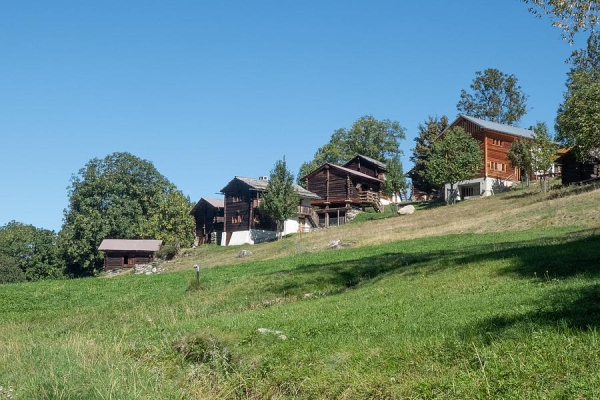 Im Val d'Hérens an der Sonne