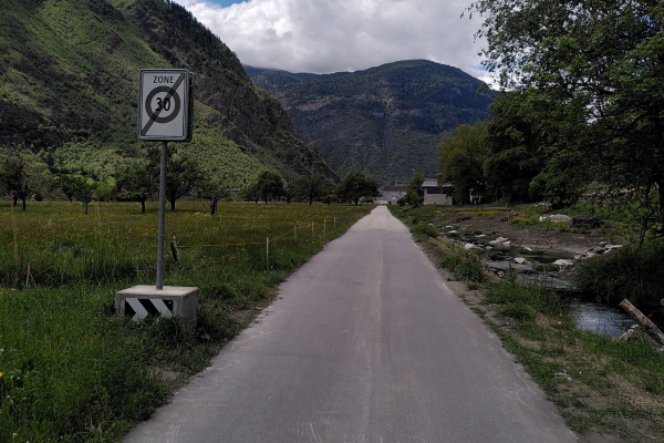 Chemin sans obstacles : Rotten-Weg Bisch-Lalden